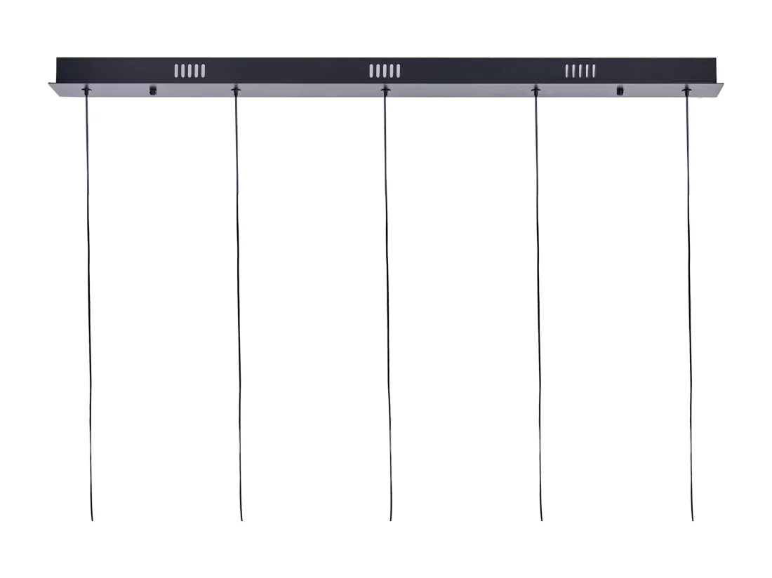 Lampe LED suspendue SULLANE LED Verre Multicolore
