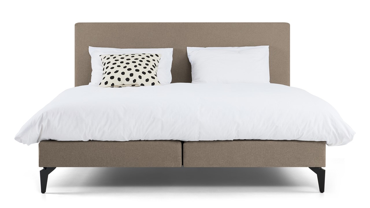 Boxspring Cisano met Easy Pocket 300 matras taupe