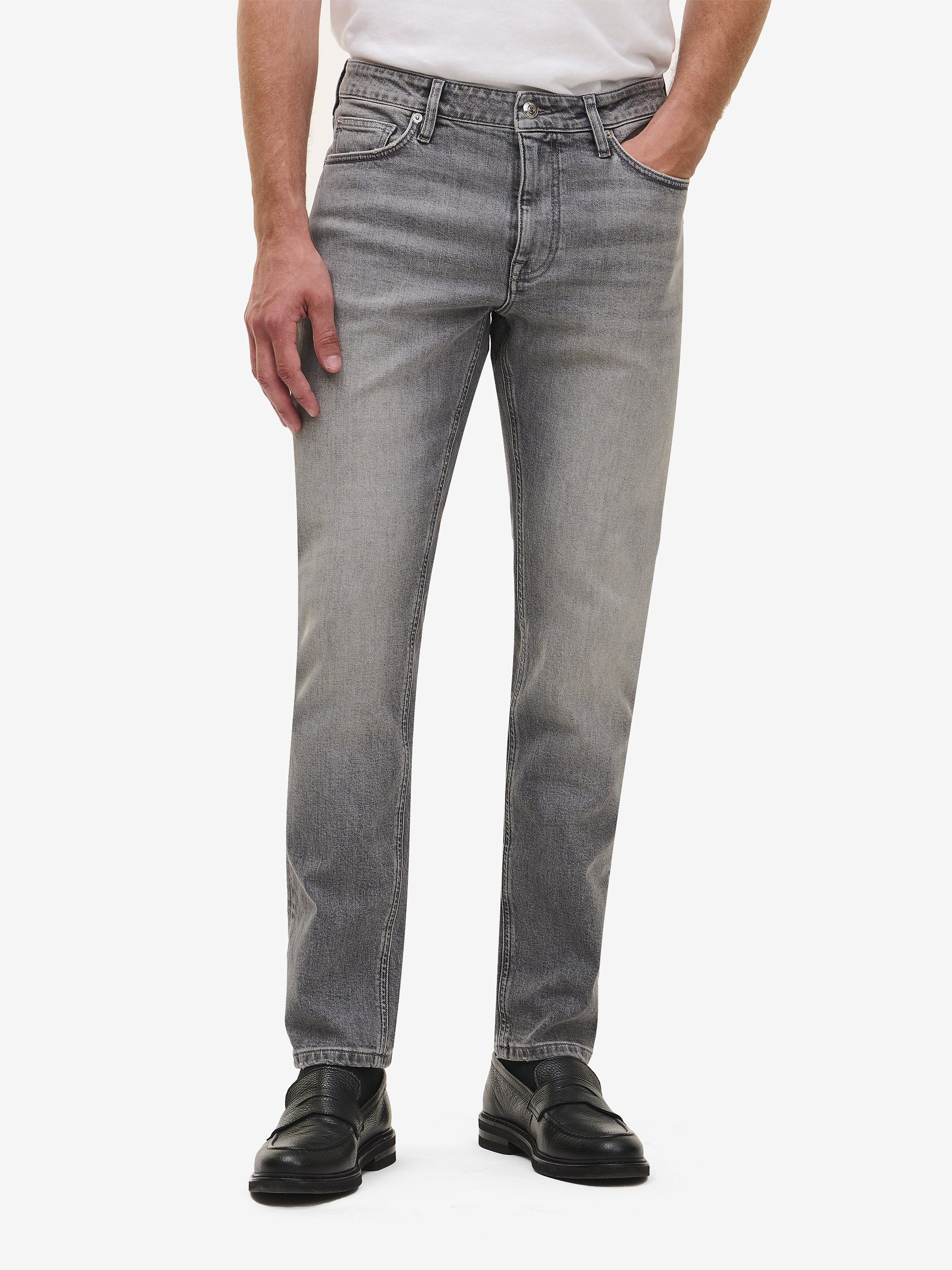 Yamane Midweight Cotton-Stretch PA30134-GRY