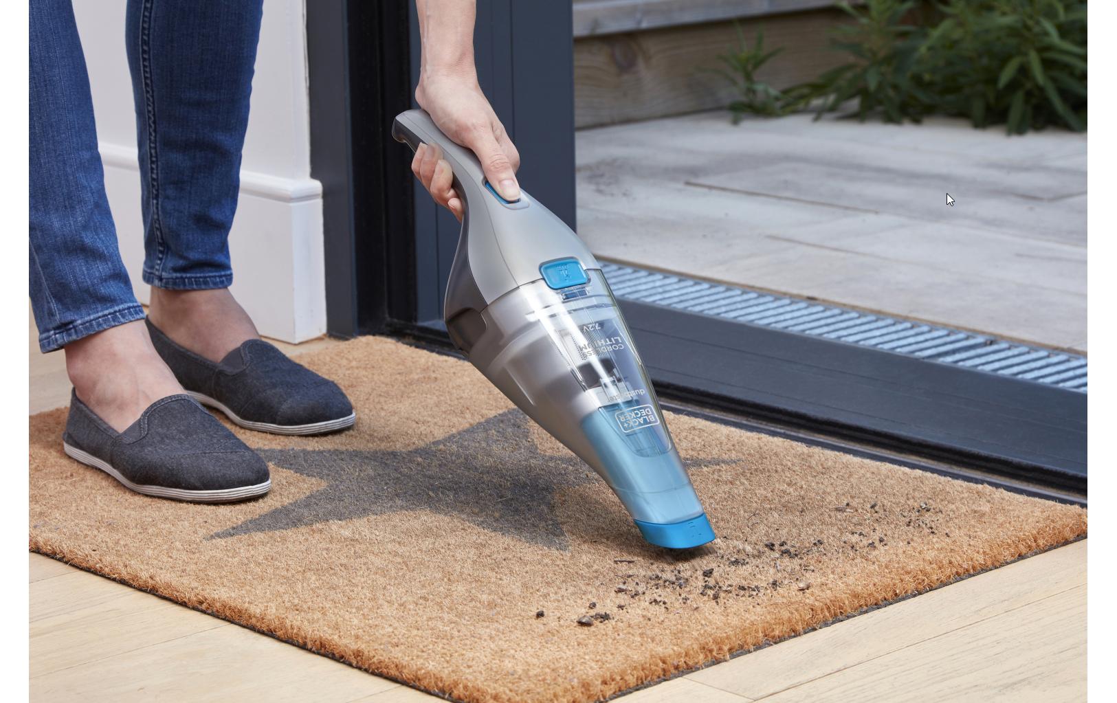 Akku-Handsauger Lithium Dustbuster Blau/SilberAkku-Handstaubsauger