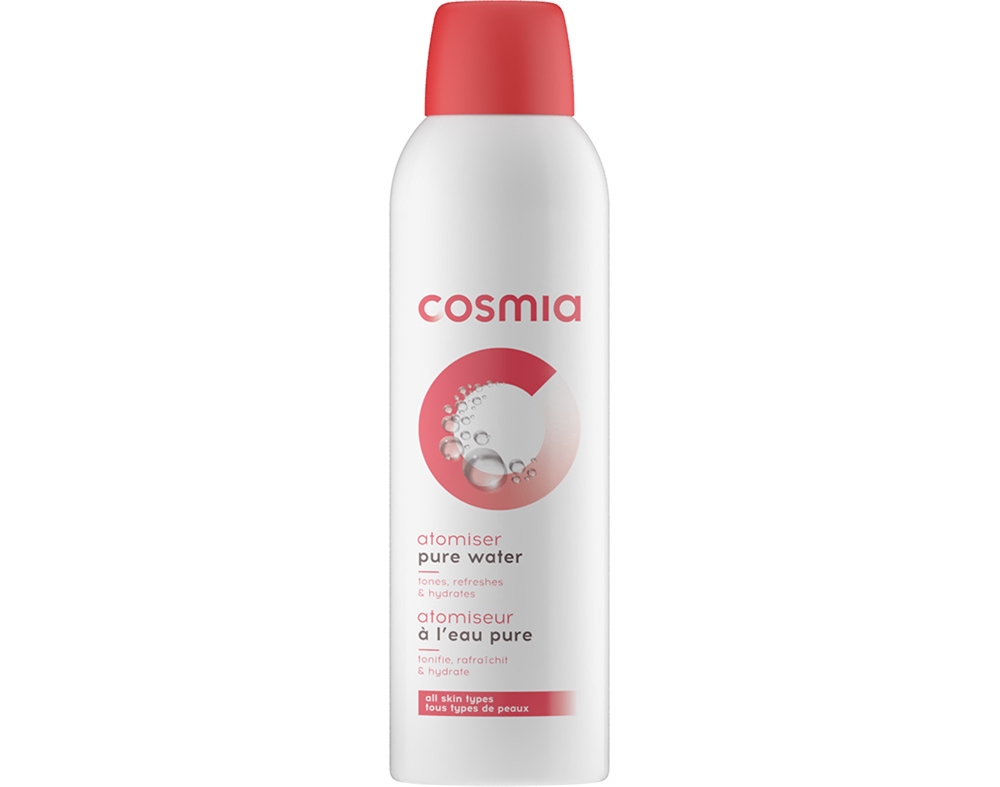 SPRAY COSMIA DE ÁGUA REFRESCA E HIDRATA 150ML