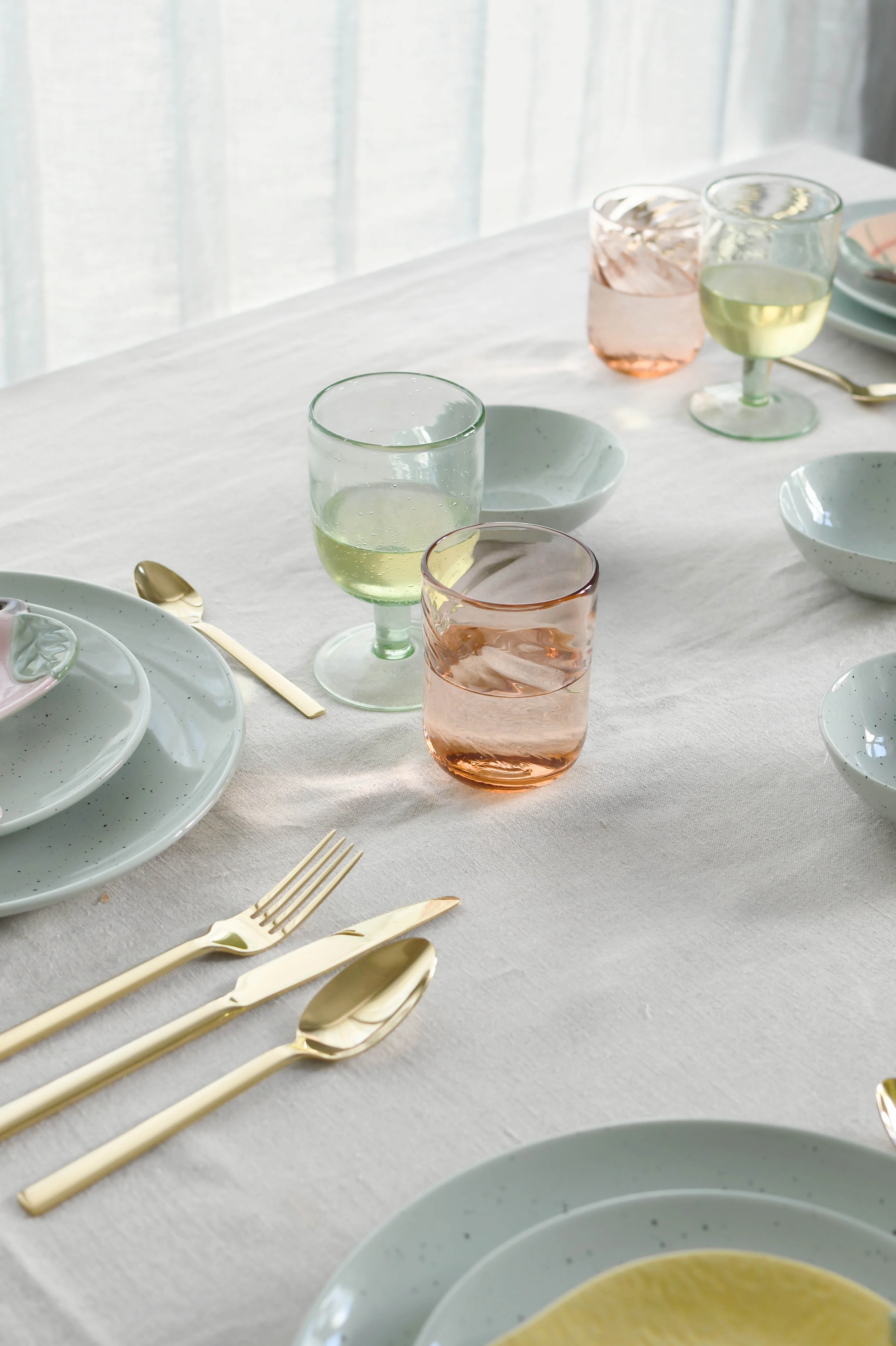 Bahne Interior  Twist vandglas - Rose