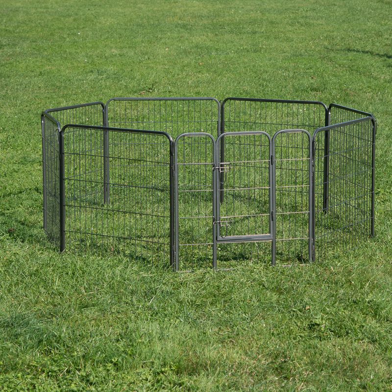 Enclos en métal pour chiot