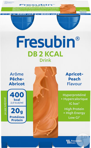 Fresubin DB 2kcal Boisson Pêche-Abricot 4x200ml