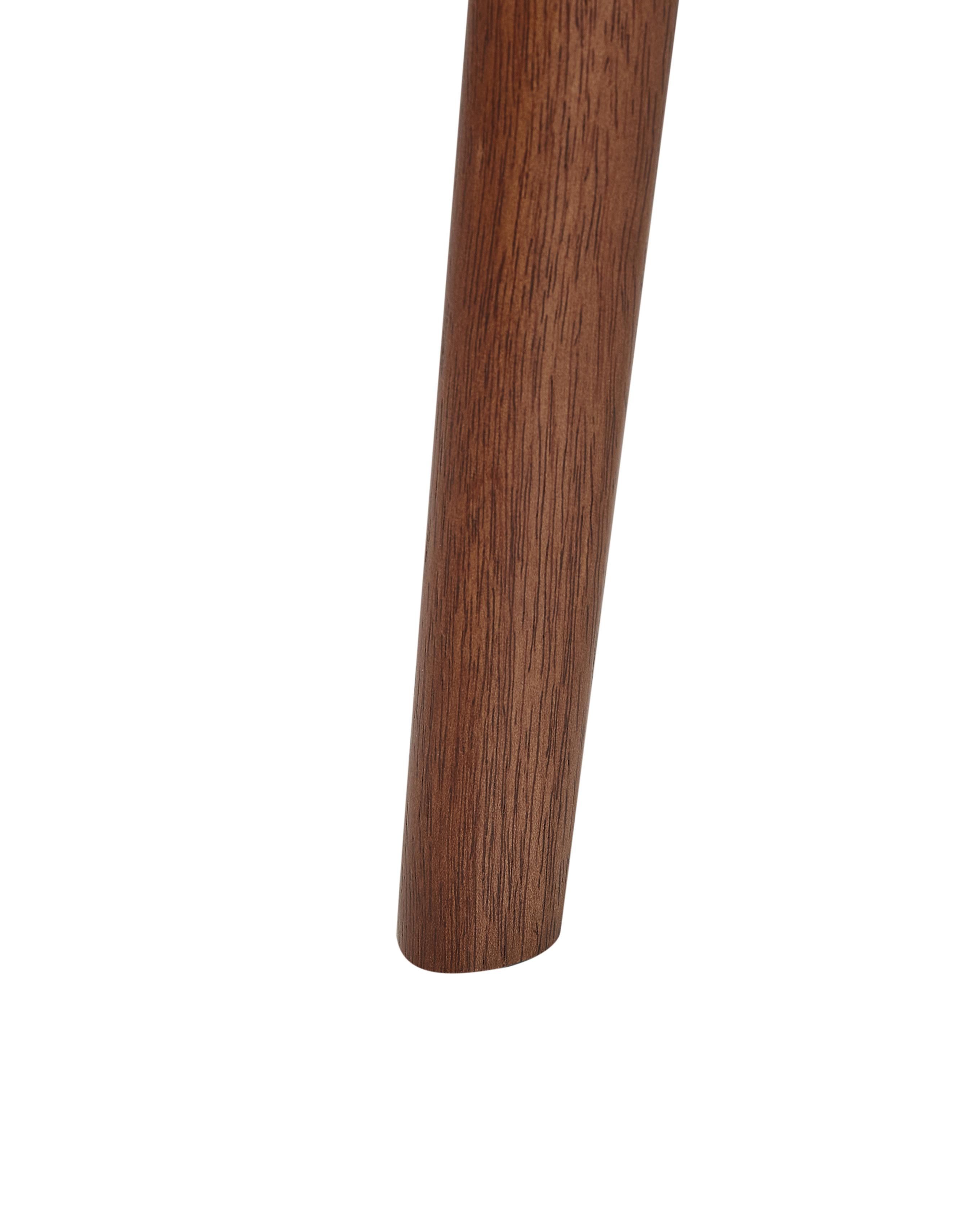 Set van 2 eetkamerstoelen OVERLY Hout Bruin