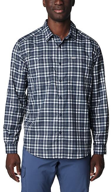 COLUMBIA - CHEMISE SILVER RIDGE UTILITY LITE PLAID LS M