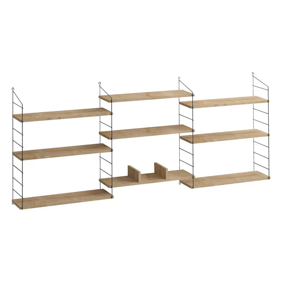 CALICOSY - Wandrek LABA - Licht hout - 85x216x20 cm