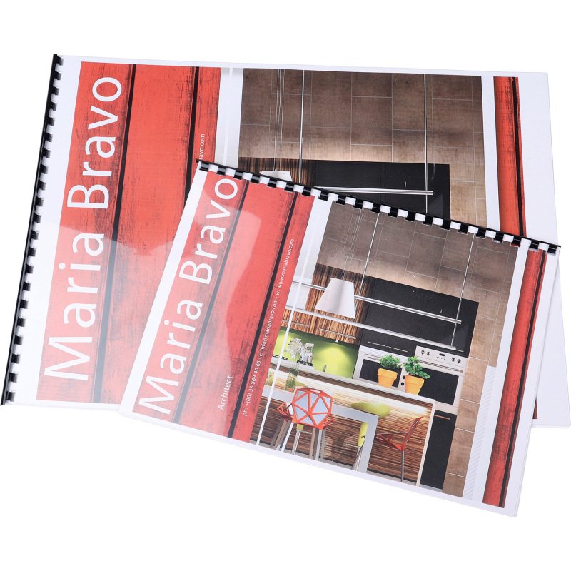 Baguette reliure anneaux plastique 12 mm noir - Boîte de 100