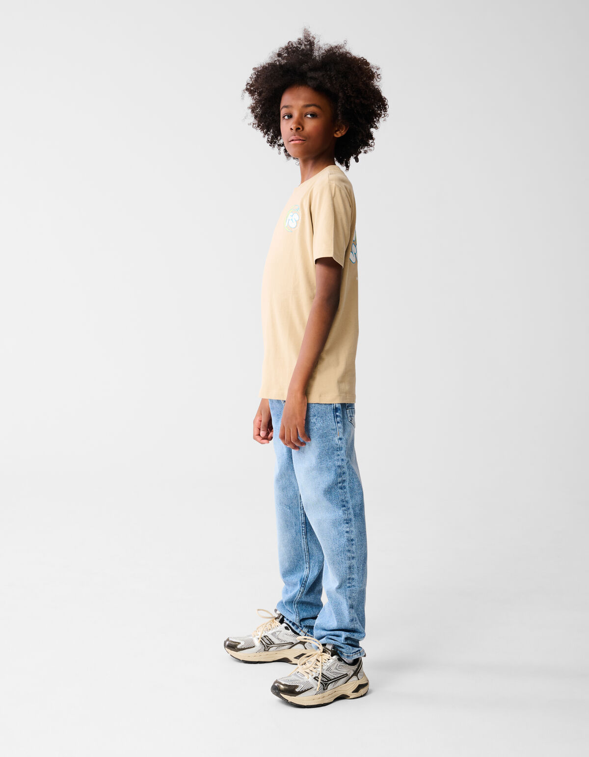 Tapered Fit Jeans Mediumstone
