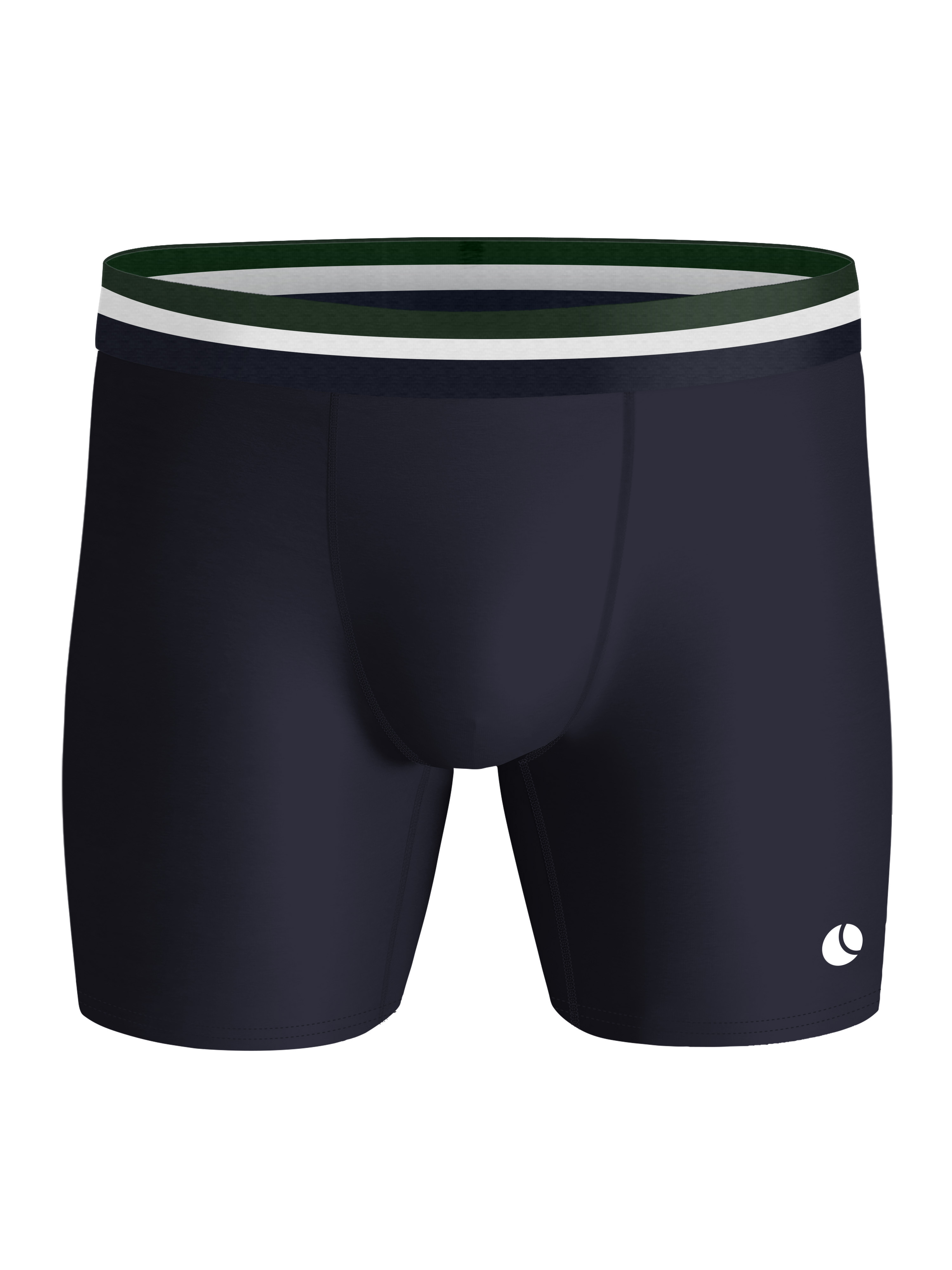 Performance Boxer 3-pack Herre MP001 - White/Navy/Green