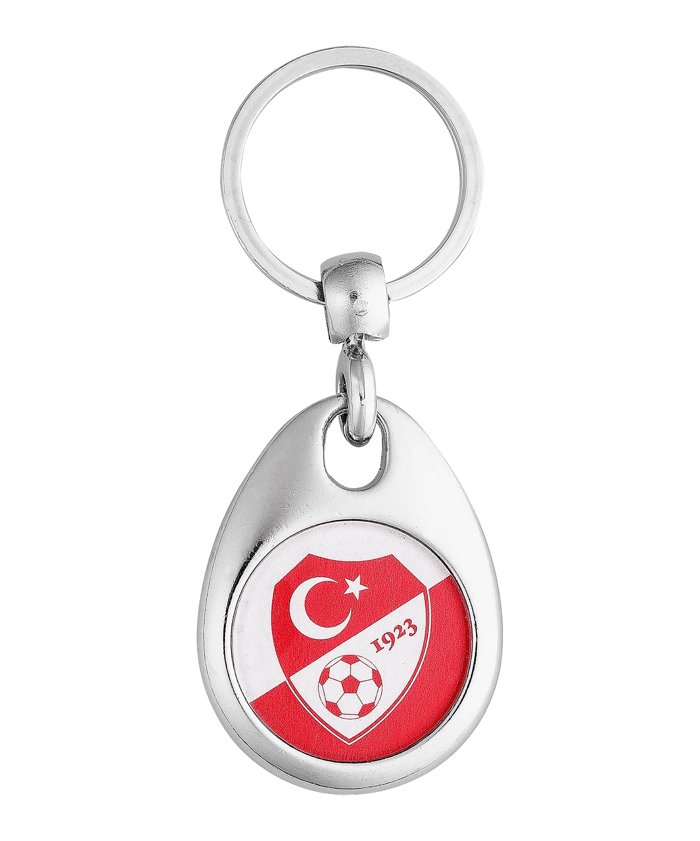 TFF Türkei Schlüsselanhänger EM 2024 Silber
