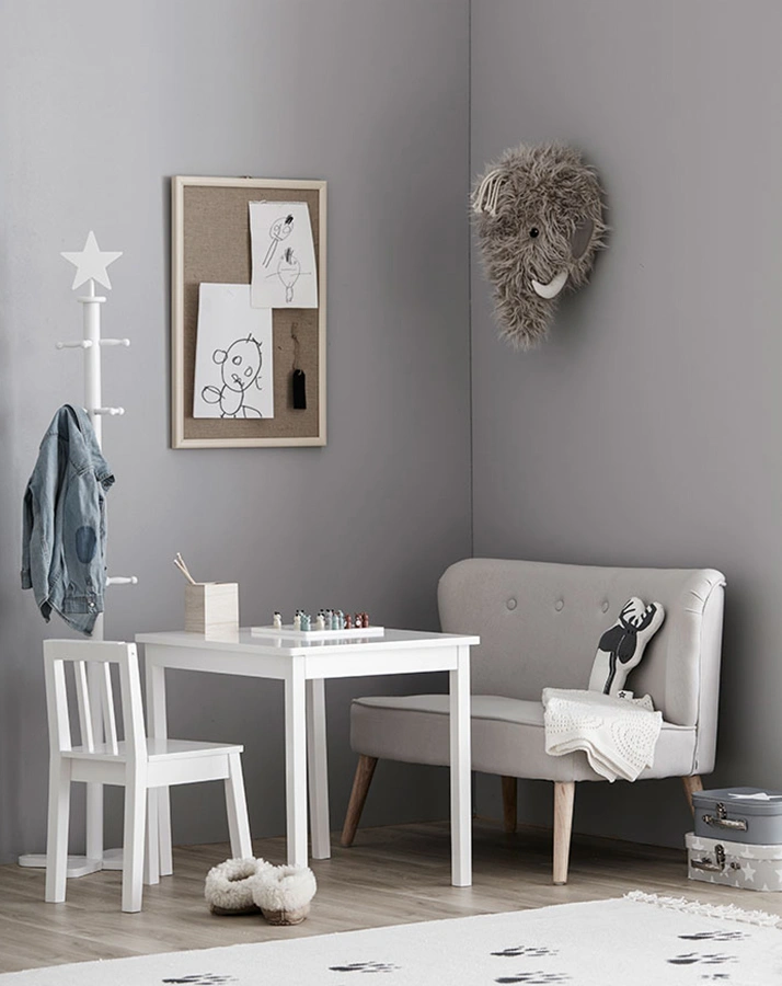 Sofa SIMPLE (91,5x55,5) in grau