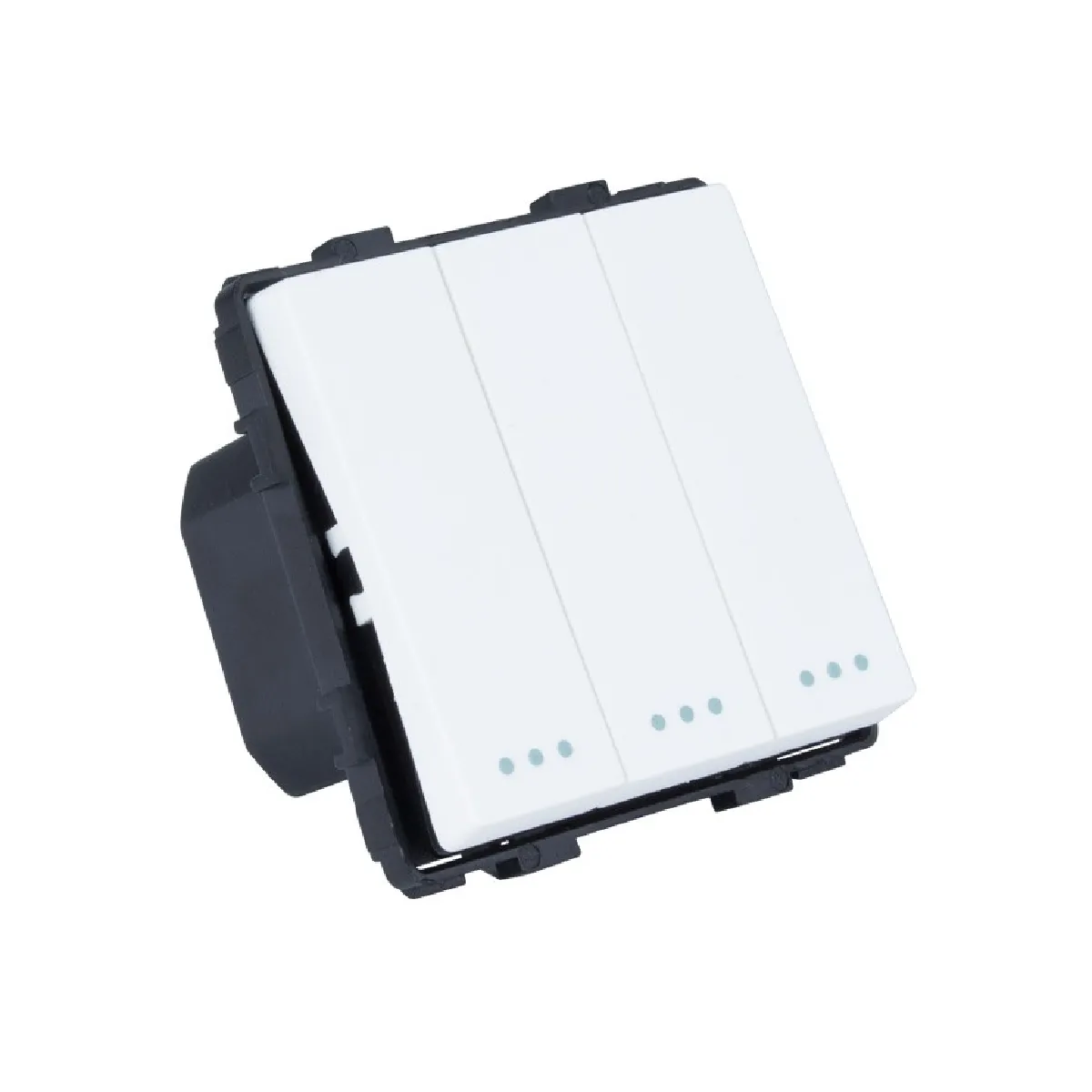 Ledkia Va-et-Vient Triple Modern - Blanc