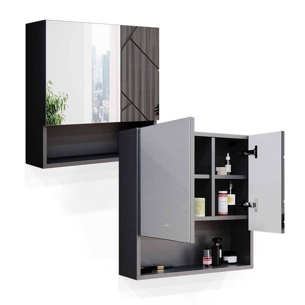 Vicco Spiegelschrank Badschrank Badezimmerspiegel Irma Spiegel Hängeschrank Bad