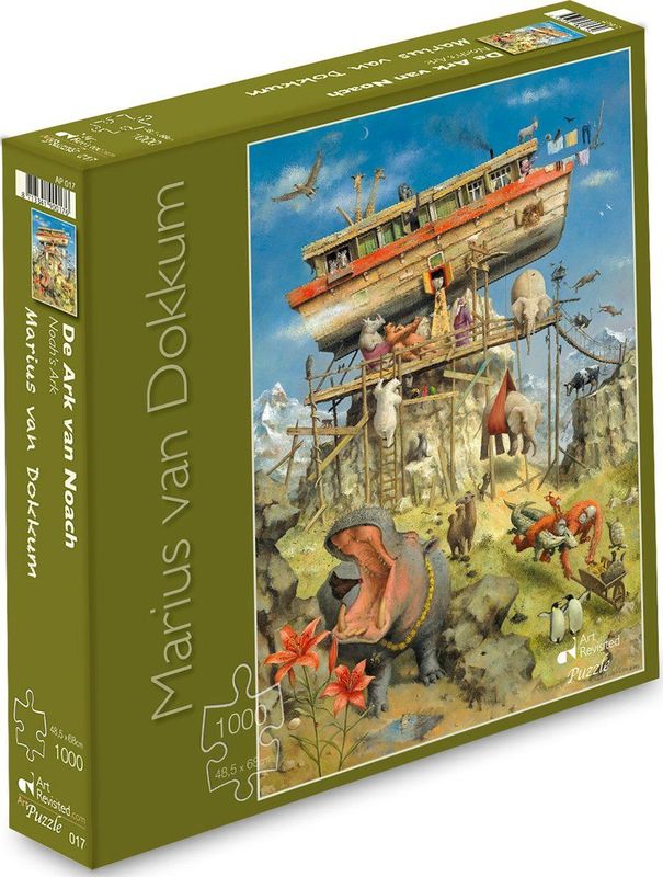 Puzzel - Marius van Dokkum - De ark van Noach - 1000st.