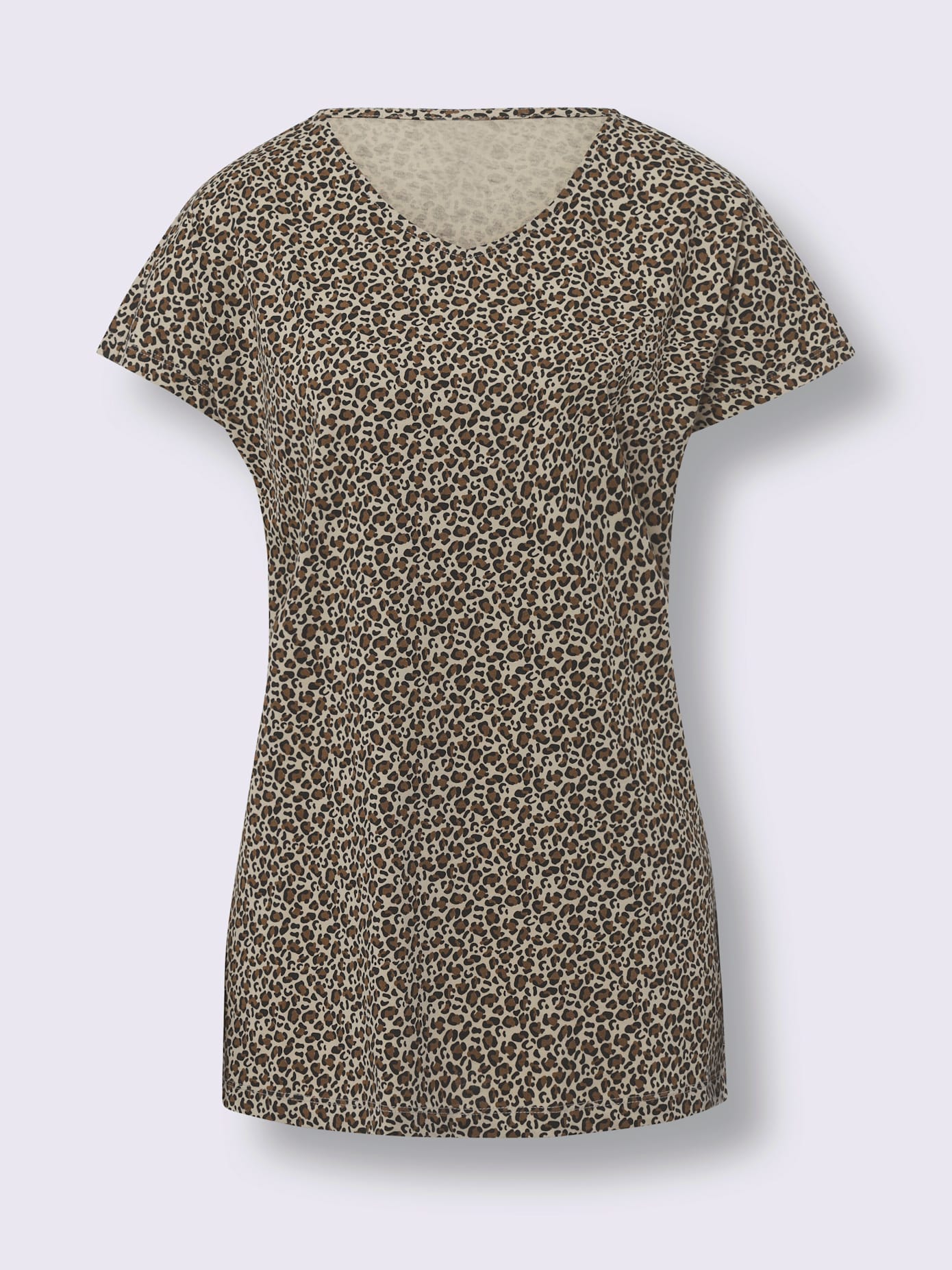 T-shirt long coupe longue tendance