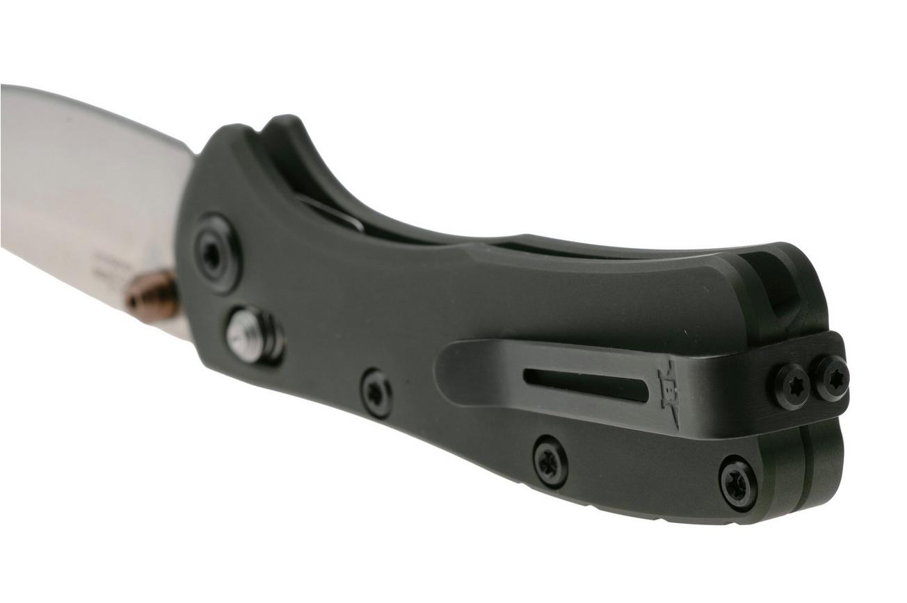 Buck 790 Mini Range Elite 0790GRS Satin MagnaCut, Green Aluminum, zakmes