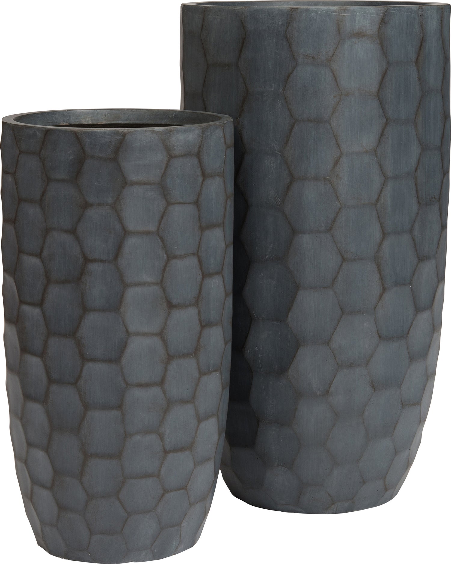 Intratuin bloempot Marjolein grijs D 42,5 H 78 cm