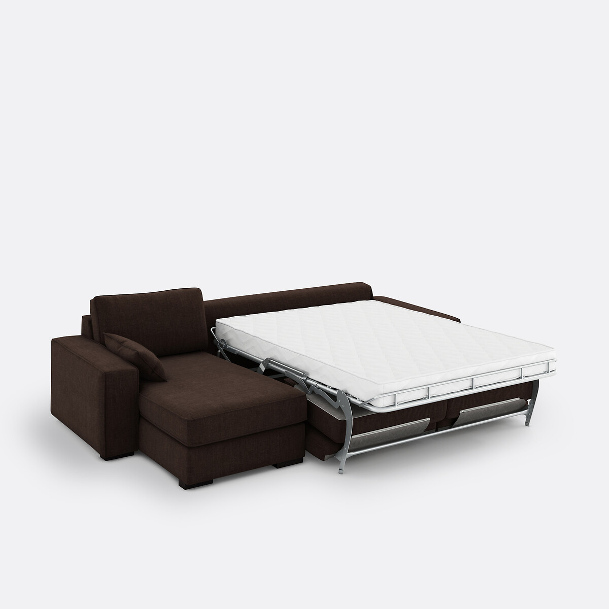 LA REDOUTE INTERIEURS<br>Sofá cama de canto, algodão/linho, Bultex, Cécilia