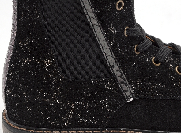 Gbb boots bottine enfant abigo noir