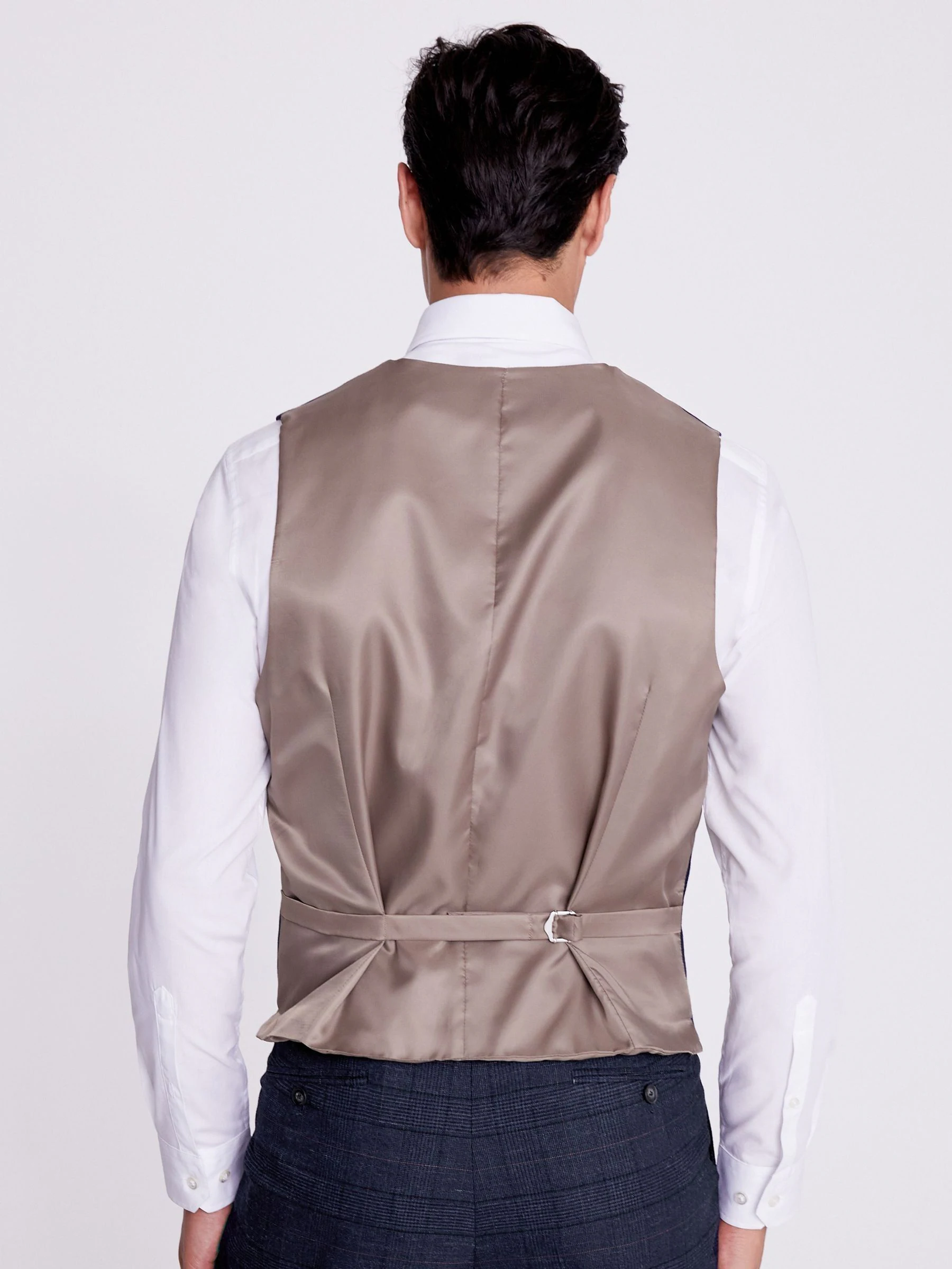 MOSS Check Waistcoat