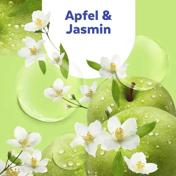 No-Touch Nachfüller Flüssige Handseife Grüner Apfel & Jasminblüte