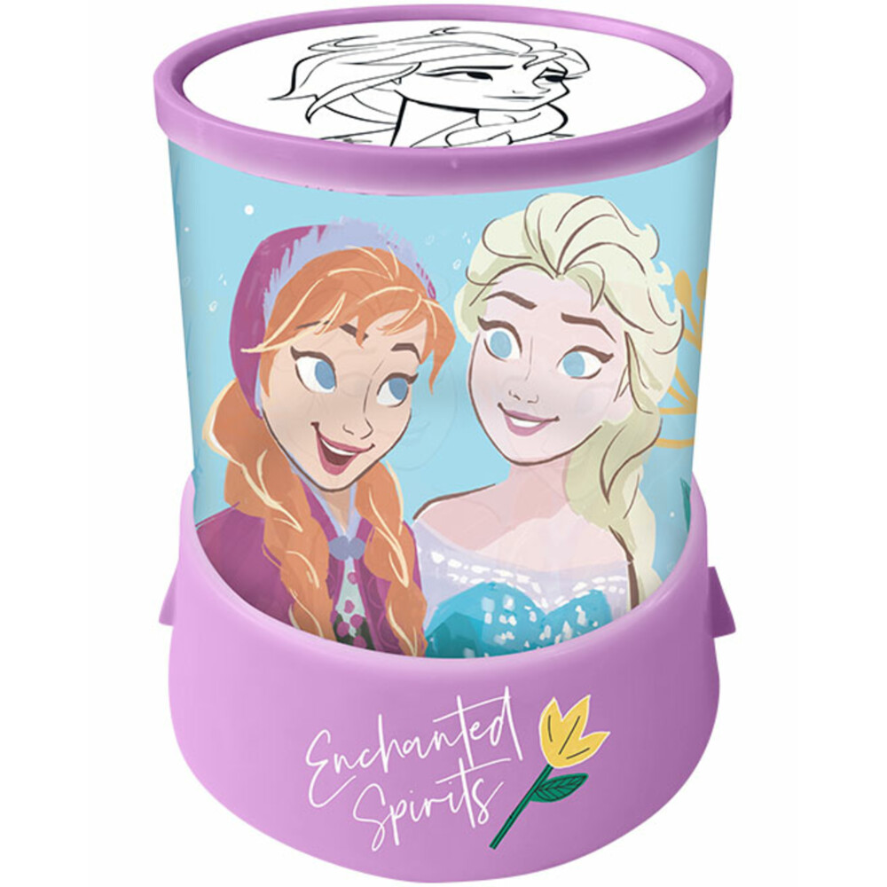 Frozen Led Projector Lamp Roze