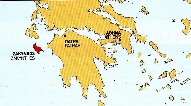 TERRAIN EDITIONS - 355 ZAKYNTHOS 1 50 000