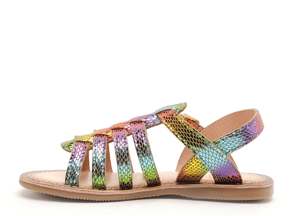 Bopy nu pieds enfant fatima multicolore