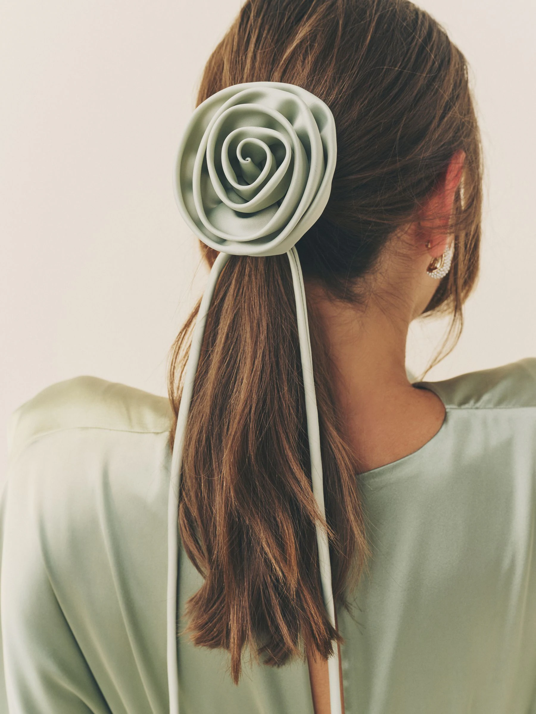 Groen - Corsage Hair Tie