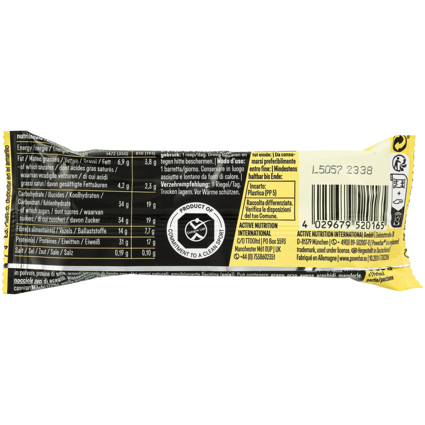 PowerBar ProteinPlus Lemon Cheesecake
