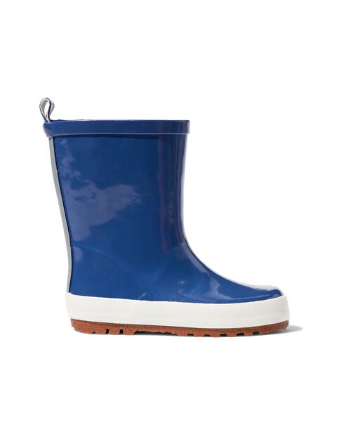 bottes de pluie enfant caoutchouc bleu