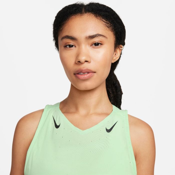 Nike Dame Singletter Dri-FIT Advanced Aeroswift Singlet Grøn