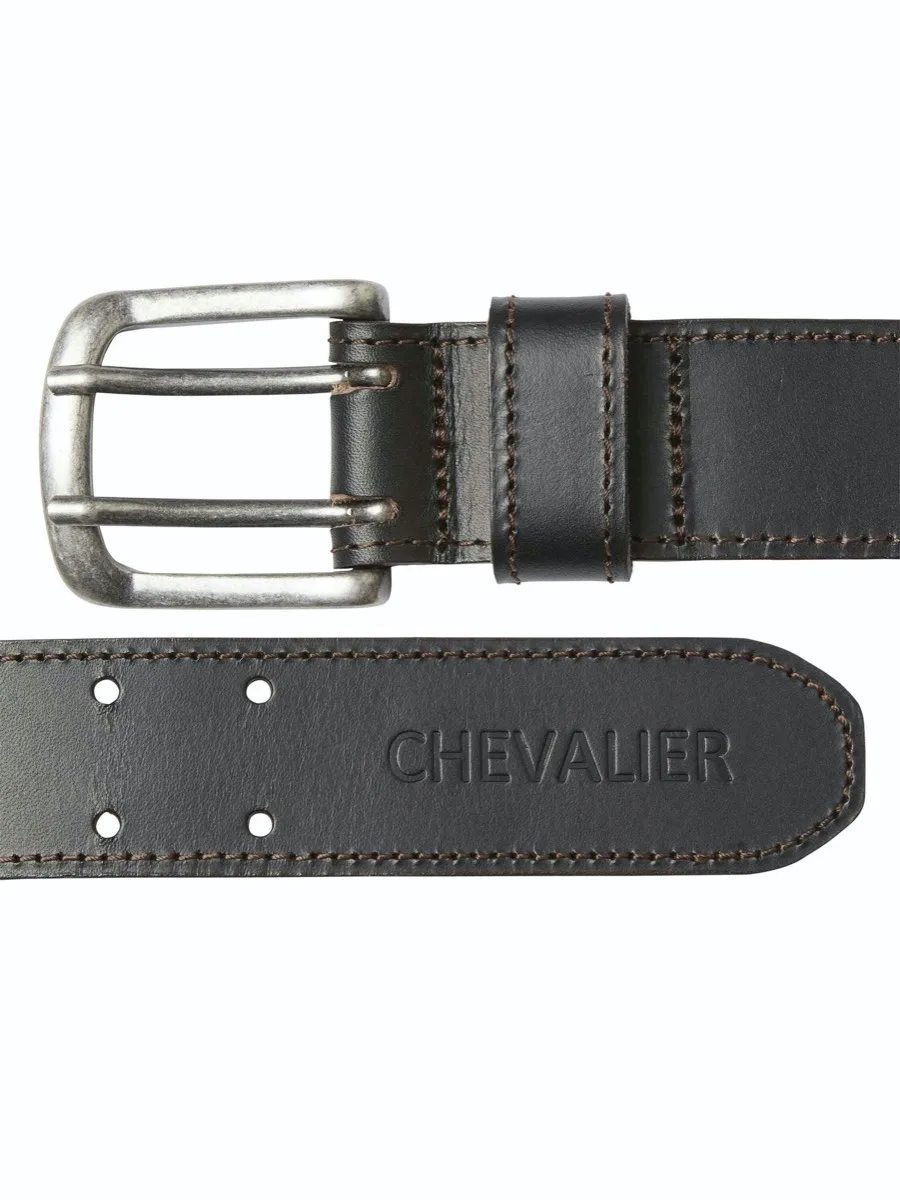 Chevalier Barrow Leather Belt Leather Brown