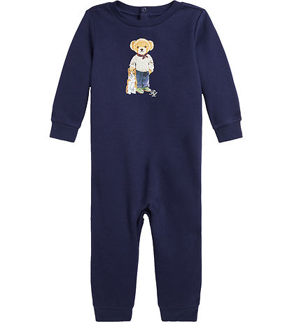 Polo Ralph Lauren Strampler - Navy m. Kuscheltier
