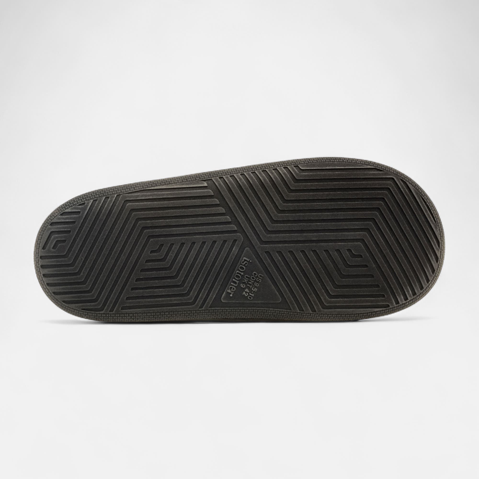 Pantoufles mules Homme noir