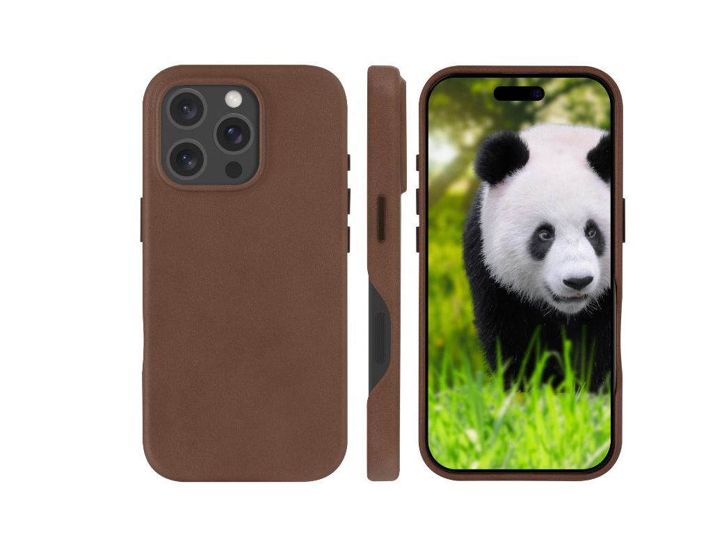 CAPA DBRAMANTE1928 P/IPHONE 16 PRO DARK TAN