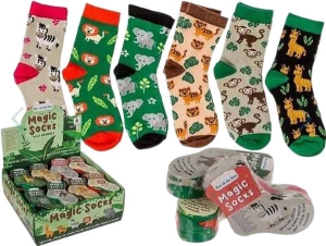 Magic Socks Magische Socken Wildtiere