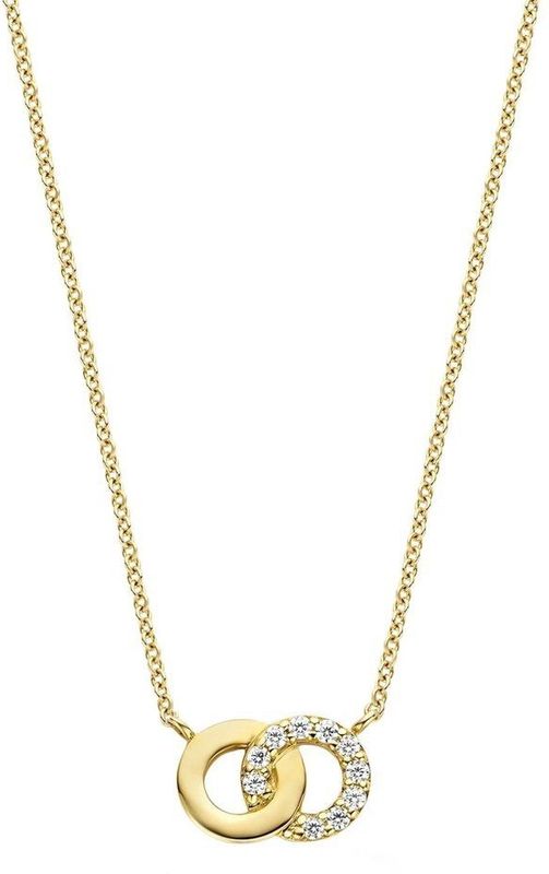 Blush - Ketting - Goud - Zirconia - 14 Karaat