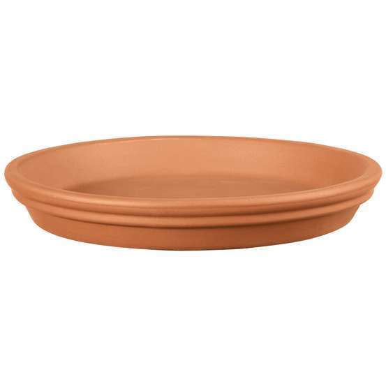 Soucoupe Imperméable en terre cuite Ø 31,2 x H. 3,8cm