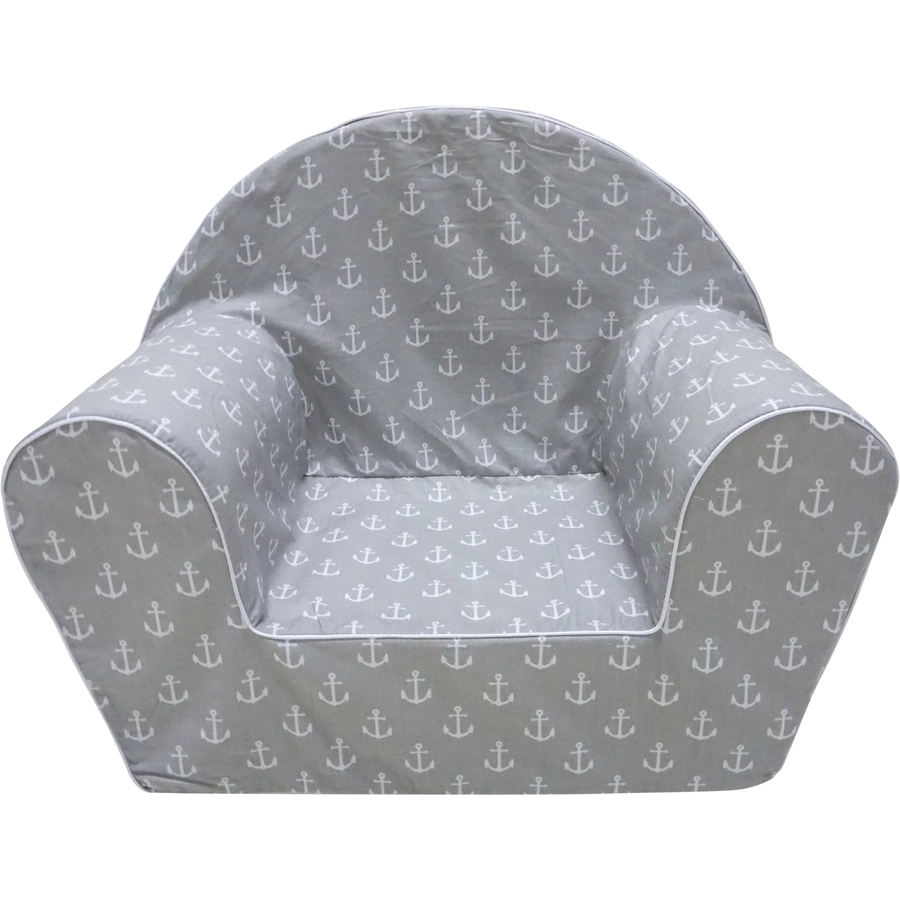 knorr toys® Kindersessel Maritim grey weiß