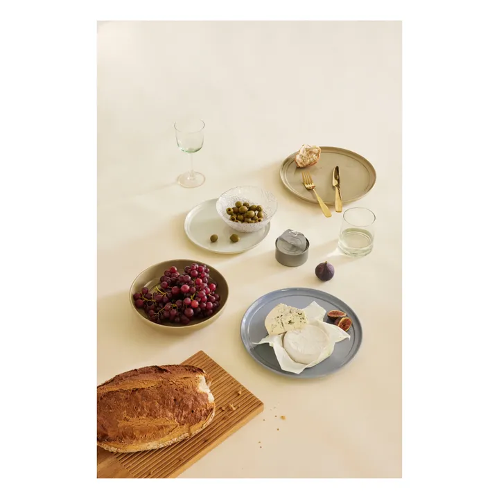 Hübsch Assiette Amare | Bleu Clair