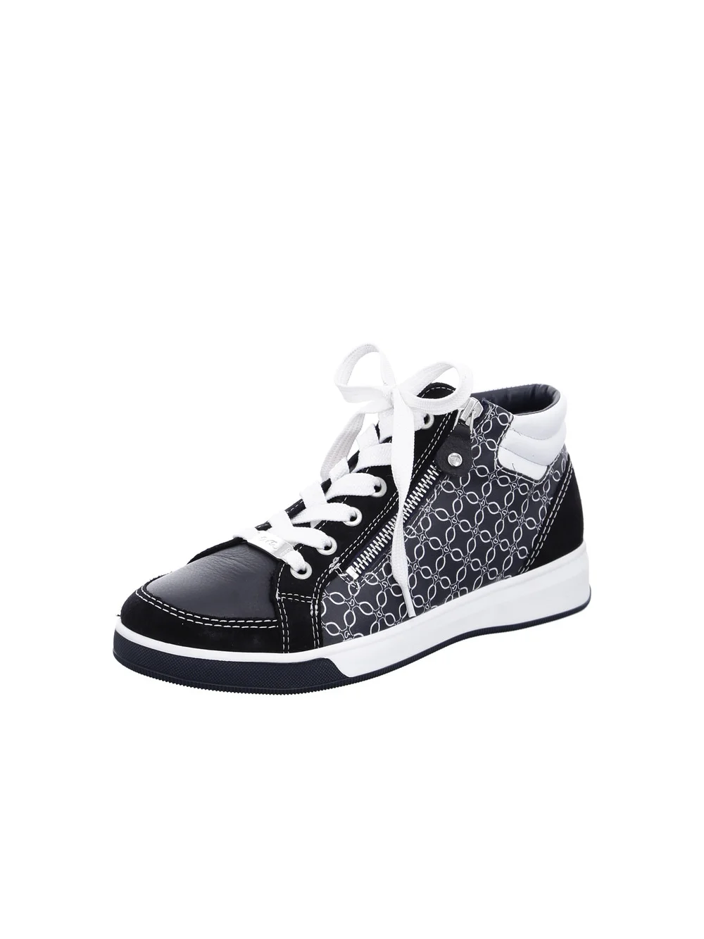 Hightop Sneaker Rom blau weiß