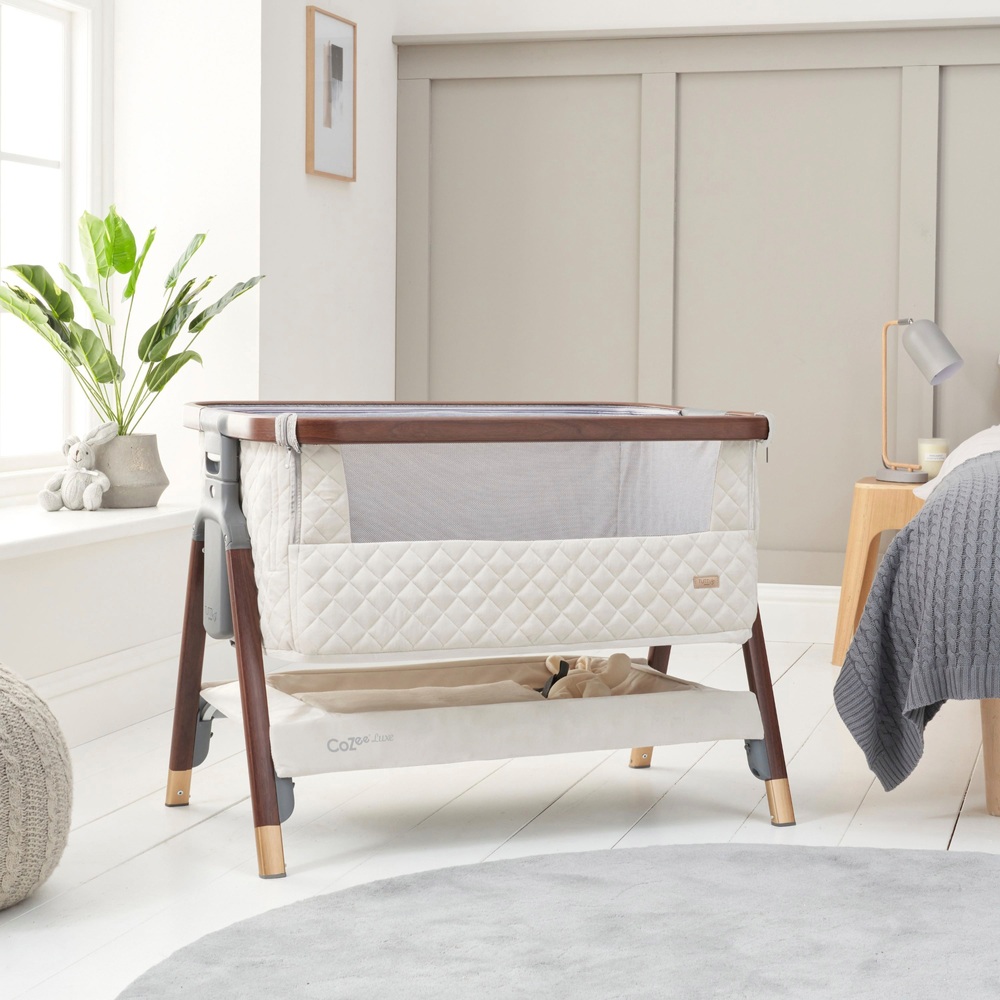 Tutti Bambini CoZee Luxe Nachtbett, Walnuss und Creme