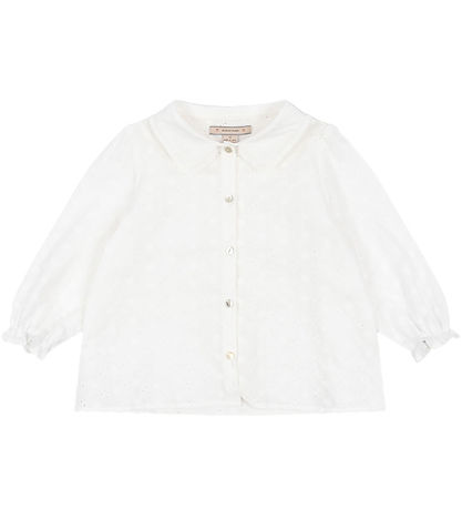 Konges Sløjd Hemd - Lacey - Optik White