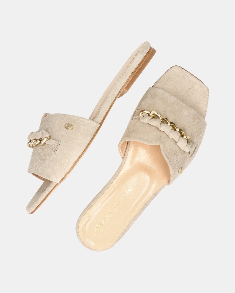 Fred de la Bretoniere Slippers  - beige