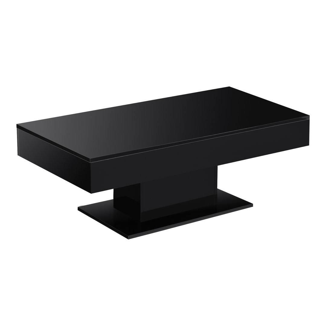 Sockel-Couchtisch Likisha mit Stauraum Ebern Designs Table Base Colour