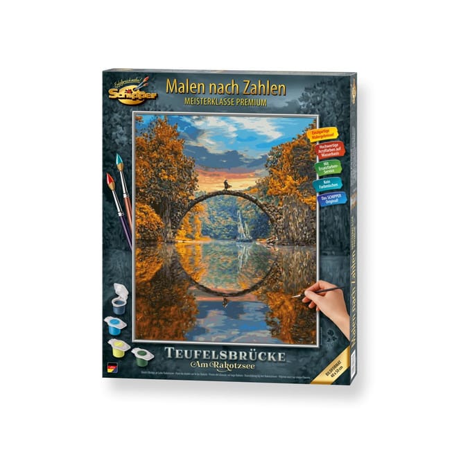 Schipper - Malen nach Zahlen - Teufelsbrücke am Rakotzsee - Meisterklasse Premium