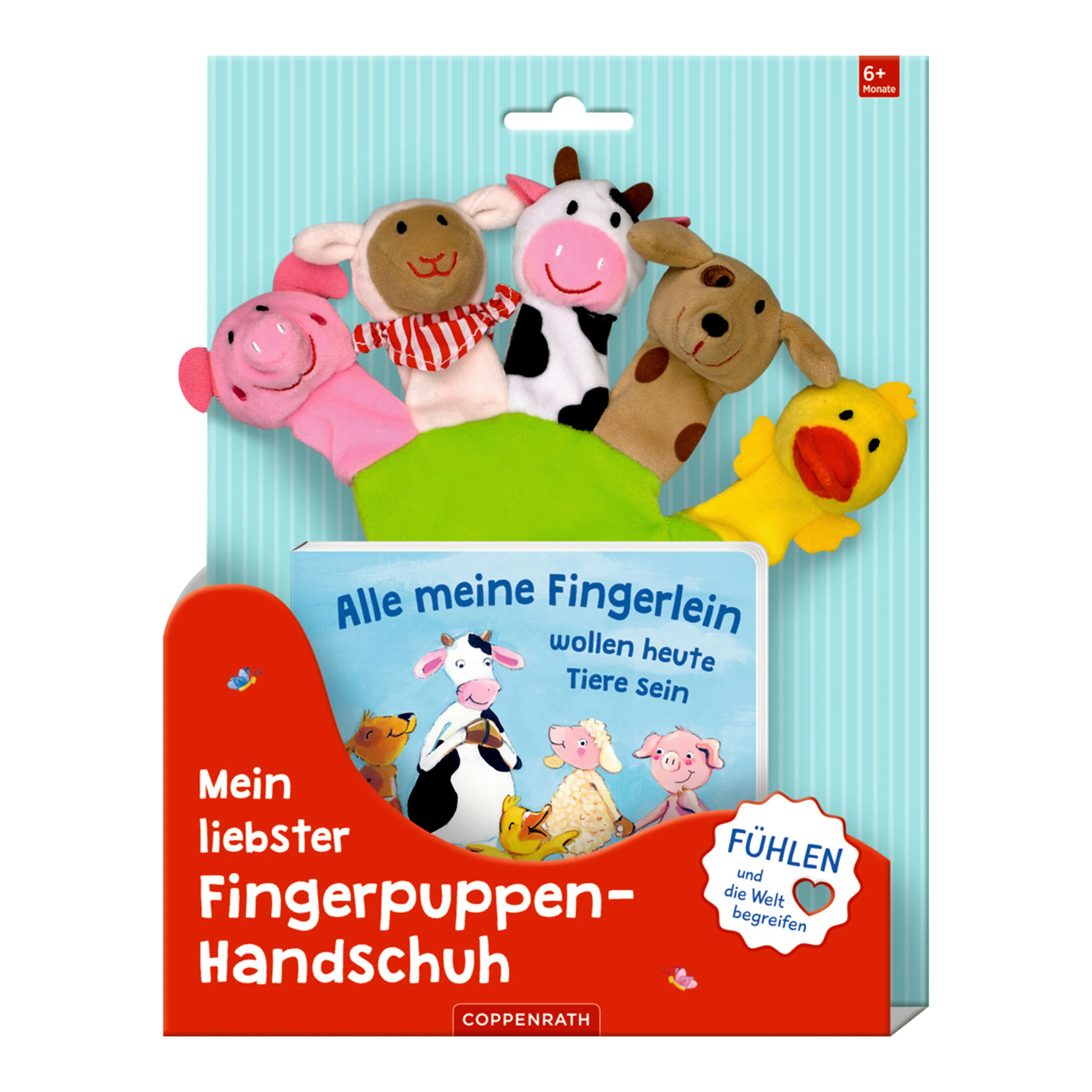 COPPENRATH DIE SPIEGELBURG Mein liebster Fingerpuppen-Handschuh - Alle meine Fingerlein wollen heute Tiere sein
