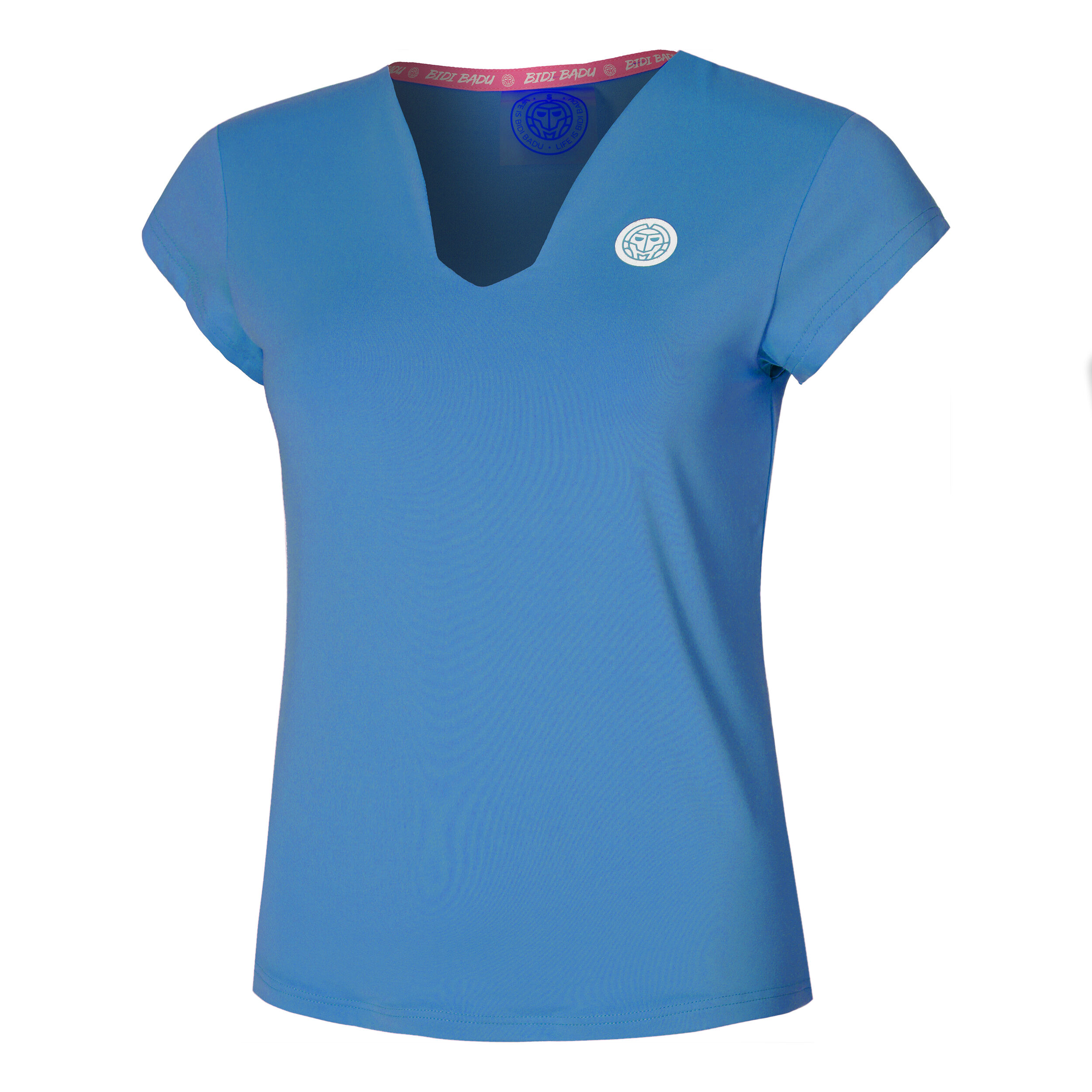 BIDI BADU Spike V-Neck T-shirt Femmes - Bleu
